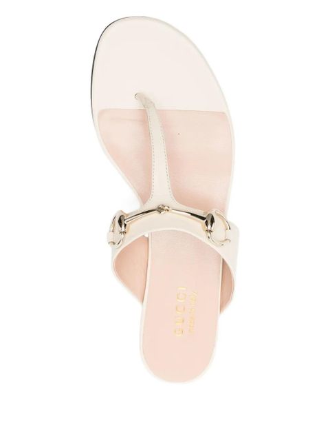 Gucci horsebit sandals - Neutrals - zdjęcie produktu nr 2
