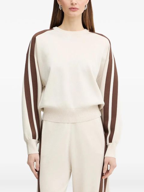 PINKO striped sweatshirt - Neutrals - zdjęcie produktu nr 1