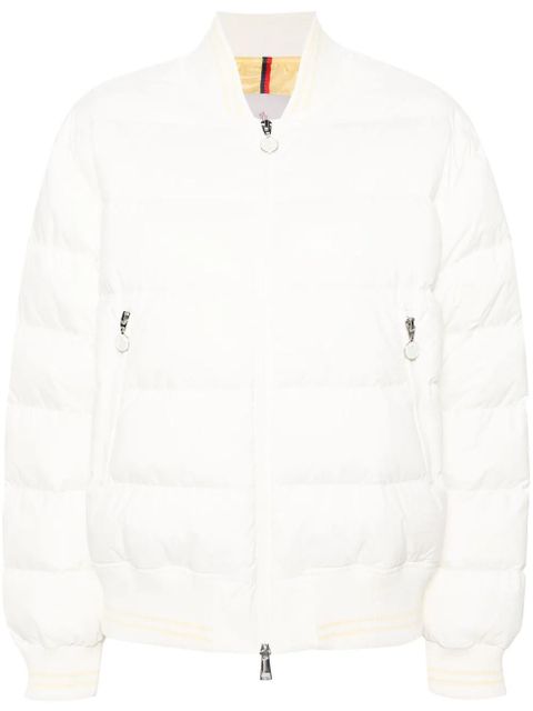 Moncler Argo padded bomber jacket - White - zdjęcie produktu nr 1