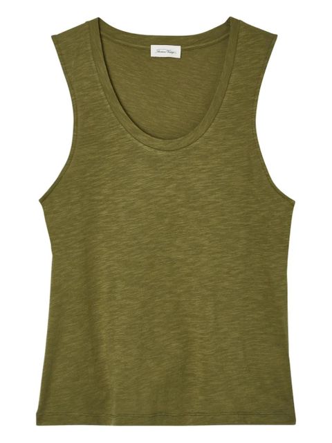 American Vintage U-neck tank top - Green - zdjęcie produktu nr 1