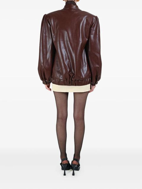 Rowen Rose button-fastening collar-pointed jacket - Brown - zdjęcie produktu nr 2