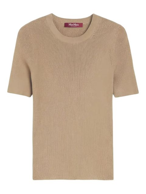 Max Mara crew-neck ribbed sweater - Neutrals - zdjęcie produktu nr 1