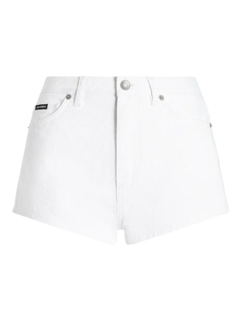 Dolce & Gabbana logo-plaque shorts - White - zdjęcie produktu nr 1