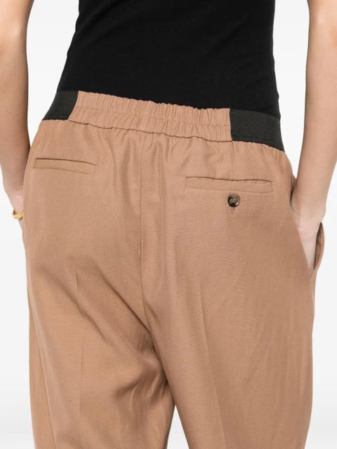 LouLou de Saison pleated trousers - Brown