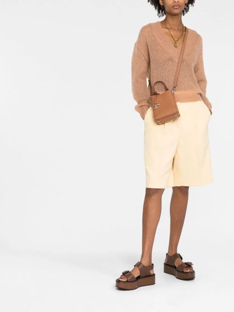 Tod's logo-plaque tote bag - Brown - zdjęcie produktu nr 2