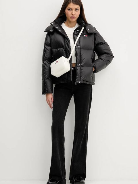 Tommy Jeans sweter damski kolor beżowy lekki DW0DW22028