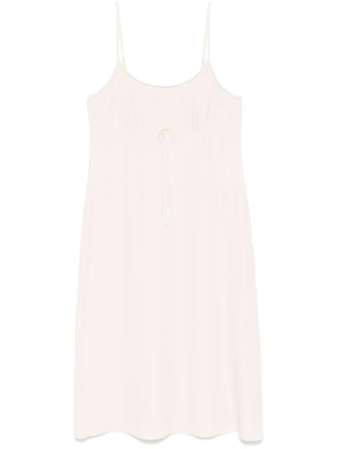 Simone Rocha bow slip midi dress - Neutrals - zdjęcie produktu nr 1