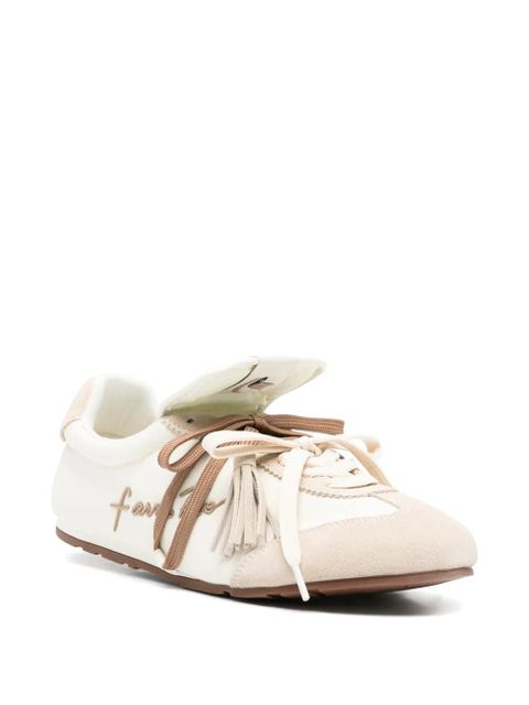 FARM Rio tassel-lace sneakers - Neutrals - zdjęcie produktu nr 2
