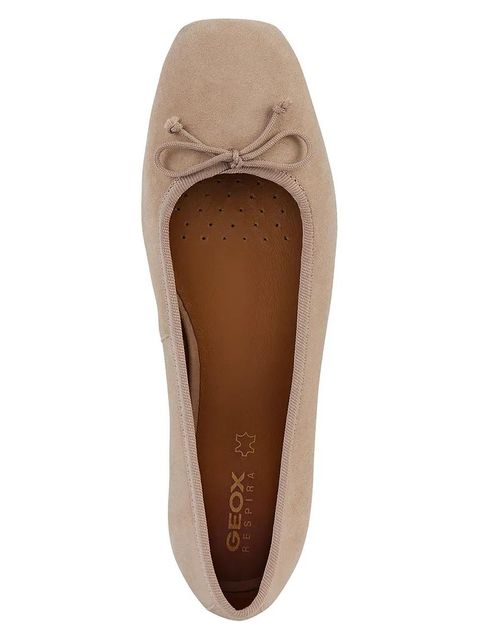 Geox baleriny zamszowe D MARSILEA kolor beżowy D45W6A 02111 C8156