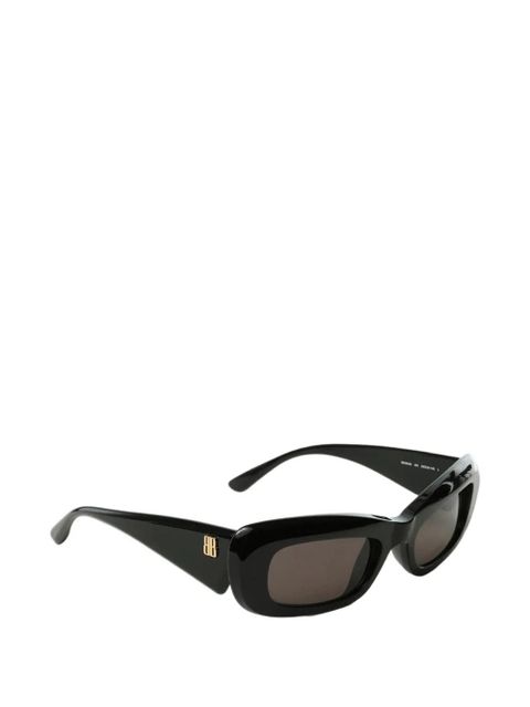 Balenciaga Diva rectangle-frame sunglasses - Black - zdjęcie produktu nr 2