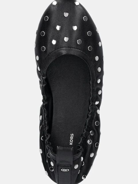 MICHAEL Michael Kors baleriny skórzane Amy kolor czarny 40S5AYFP2L.001