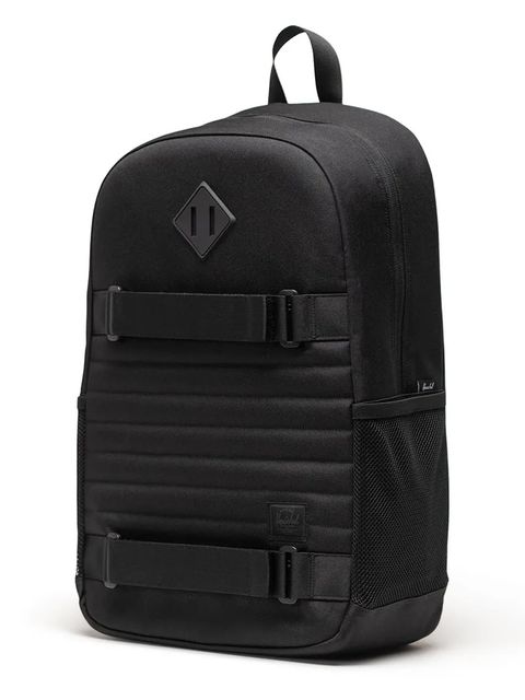 Herschel plecak Fleet Skate 28 L kolor czarny duży gładki 11668-00001-OS - zdjęcie produktu nr 2