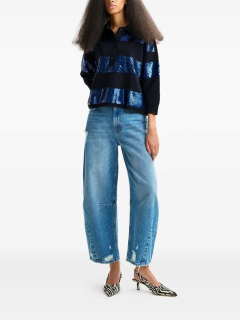 Essentiel Antwerp Illuminati polo shirt - Blue