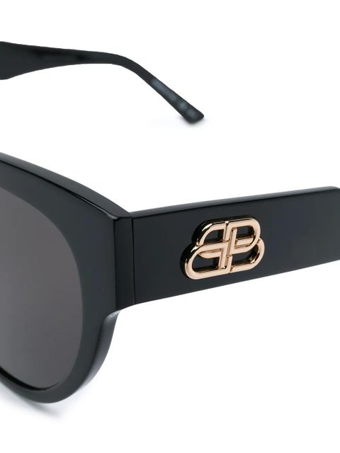 Balenciaga Eyewear Flat Butterfly sunglasses - Black