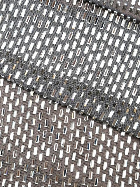 Self-Portrait embellished cowl-neck maxi dress - Silver