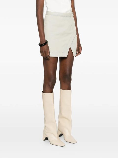 Vivienne Westwood Rita asymmetrical denim skirt - Blue