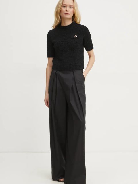 Twinset sweter damski kolor czarny 251TP3440