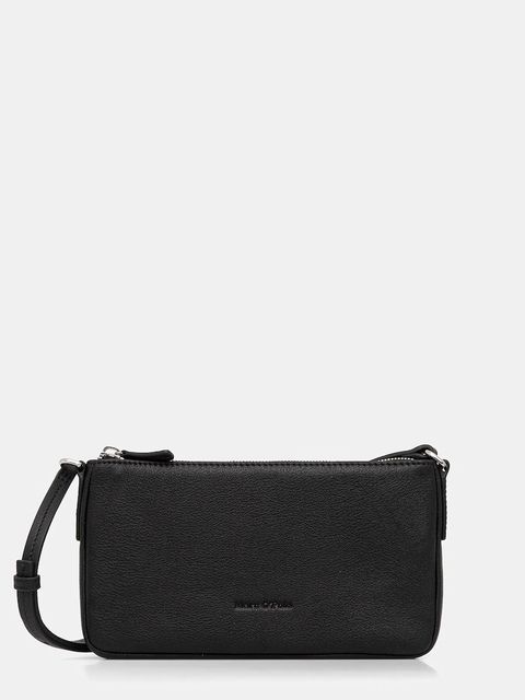 Marc O'Polo torebka skórzana kolor czarny 5000007815 - zdjęcie produktu nr 1