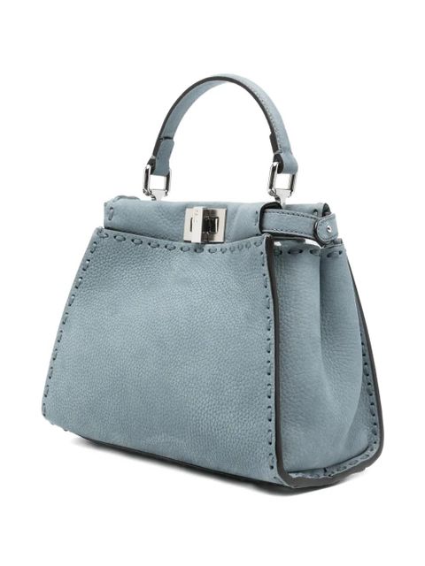FENDI mini Peekaboo tote bag - Blue