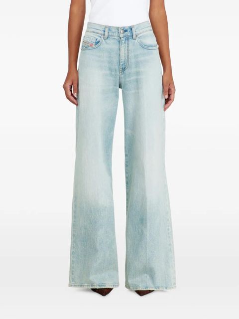 Diesel 1978 D-Akemi flared jeans - Blue