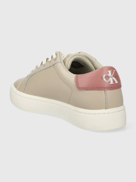 Calvin Klein Jeans sneakersy skórzane CLASSIC CUPSOLE LACEUP LTH WN