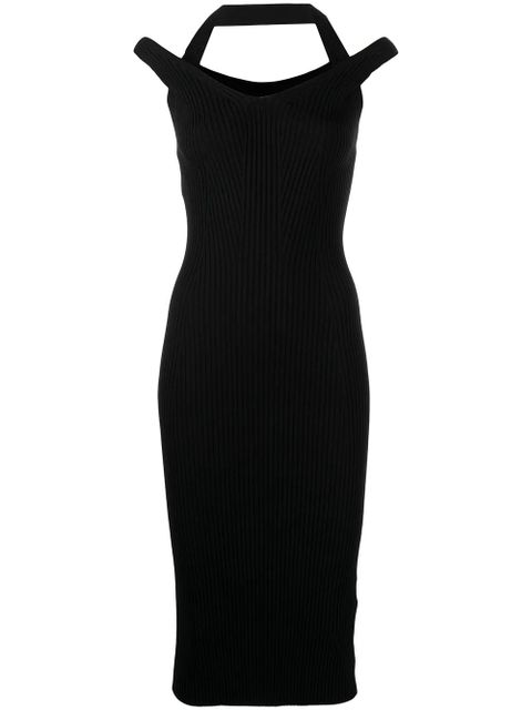 Simkhai halterneck midi dress - Black - zdjęcie produktu nr 1