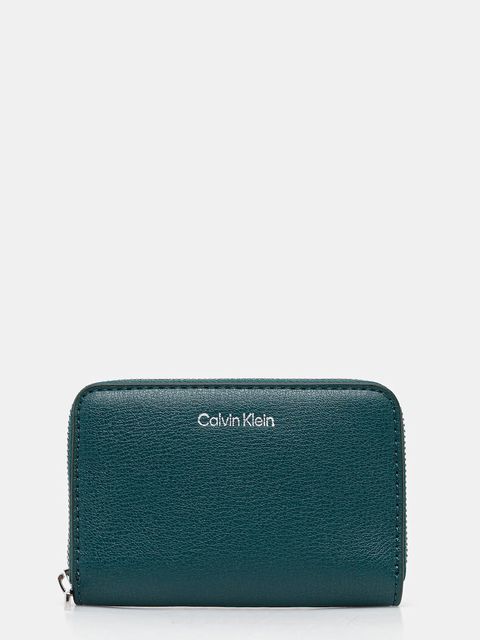 Tommy Hilfiger portfel damski kolor granatowy AW0AW17740 - zdjęcie produktu nr 1