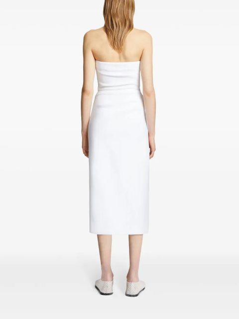 Proenza Schouler Shira strapless midi dress - White