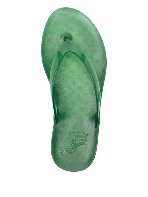 Ancient Greek Sandals Jelly flip flops - Green