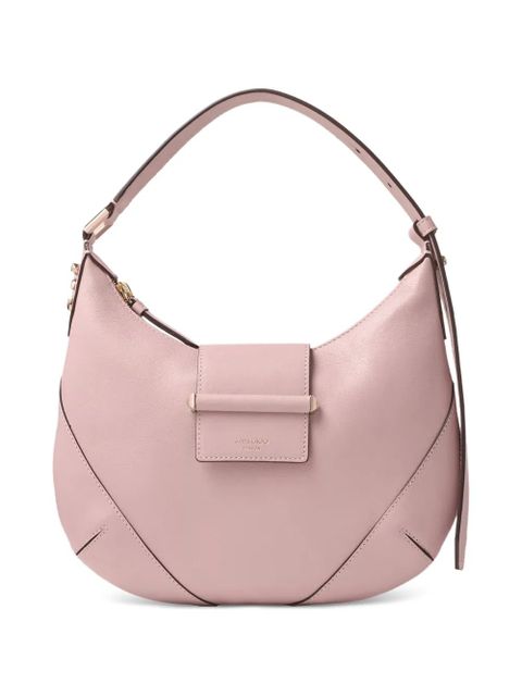 Jimmy Choo small Bar logo shoulder bag - Pink