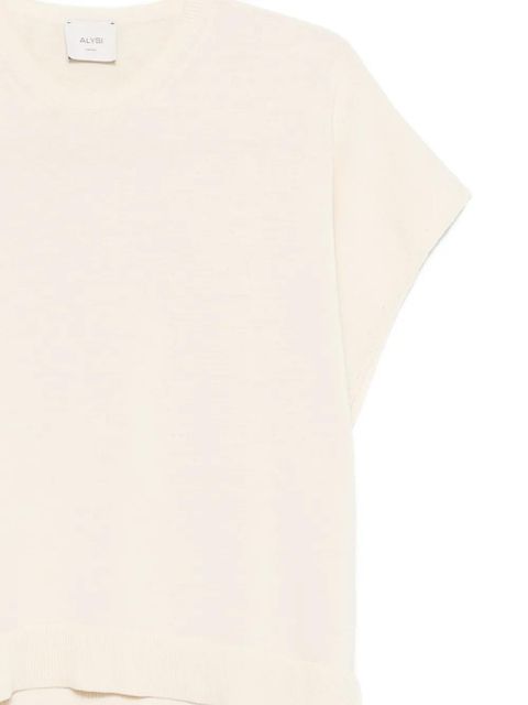 Alysi short-sleeve T-shirt - Neutrals