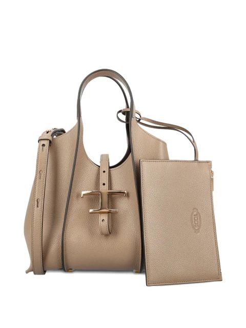 Tod's mini T-buckle tote bag - Neutrals - zdjęcie produktu nr 1