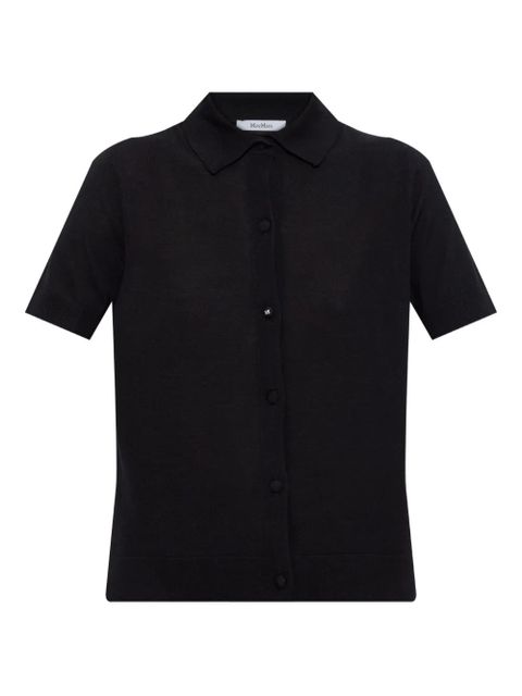 Max Mara Romania virgin wool shirt - Black - zdjęcie produktu nr 1
