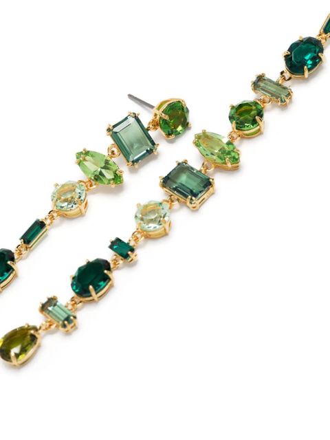 Swarovski Gema crystal-embellished earrings - Gold