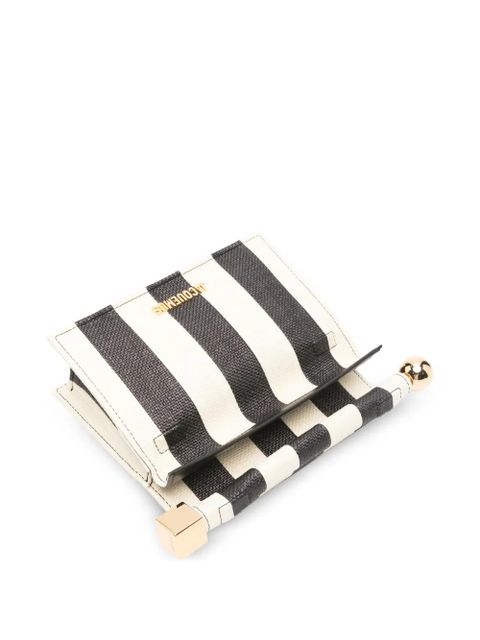Jacquemus striped roll mini bag - Neutrals