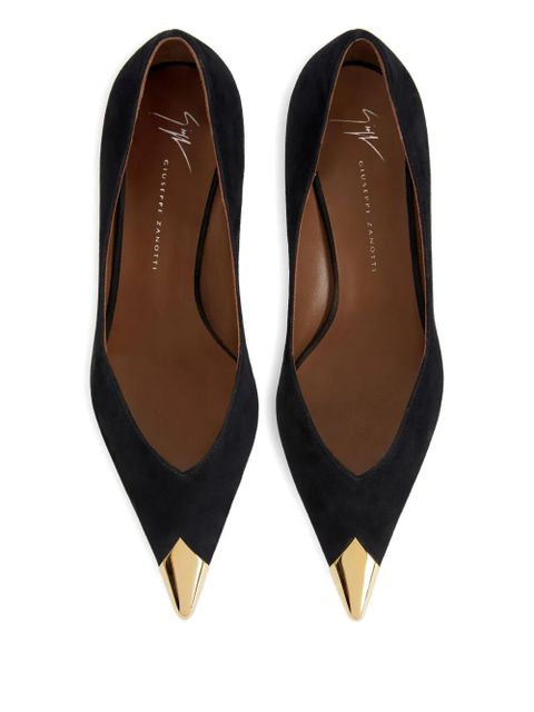 Giuseppe Zanotti 50mm Melaine pointed pumps - Black