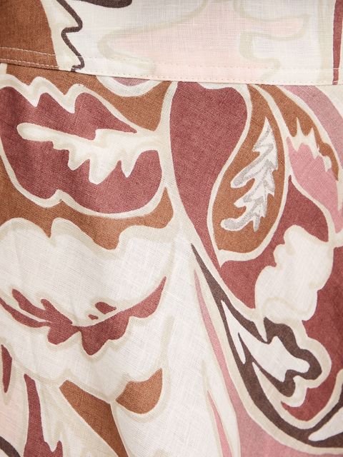 Marella spódnica lniana OSPITE