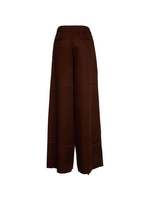Essentiel Antwerp wide leg justicia trousers - Brown