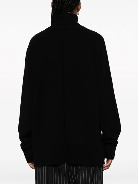The Row Stepny wool-cashmere jumper - Black