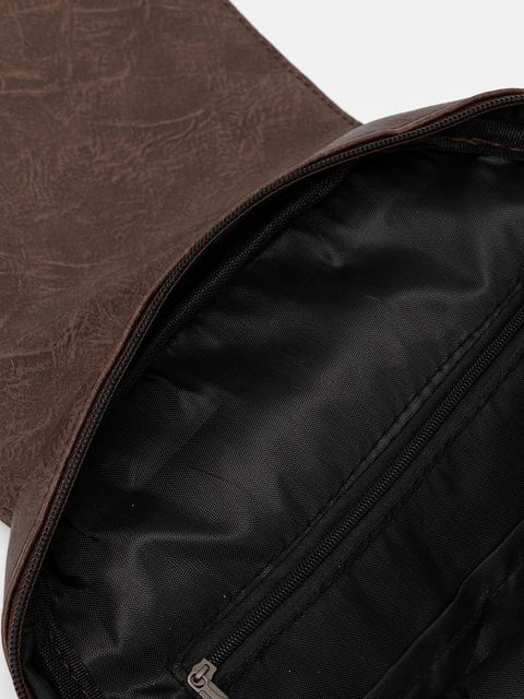 Answear.LAB plecak damski kolor brązowy mały gładki