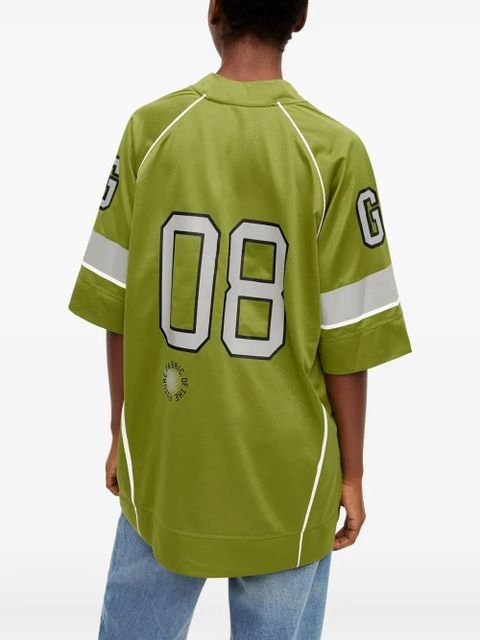 GANNI Future Mesh T-shirt - Green