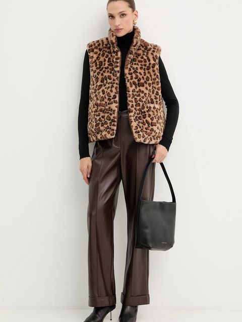 Morgan bezrękawnik kolor brązowy zimowy 5GILEO