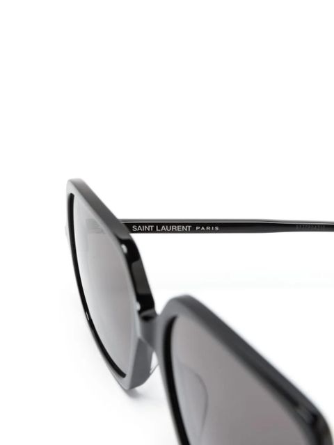 Saint Laurent Eyewear SL 591 square-frame sunglasses - Black