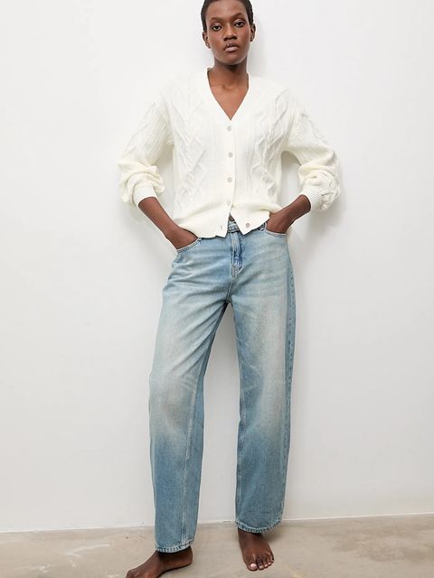 Answear.LAB kardigan z kaszmirem damski kolor beżowy - zdjęcie produktu nr 2