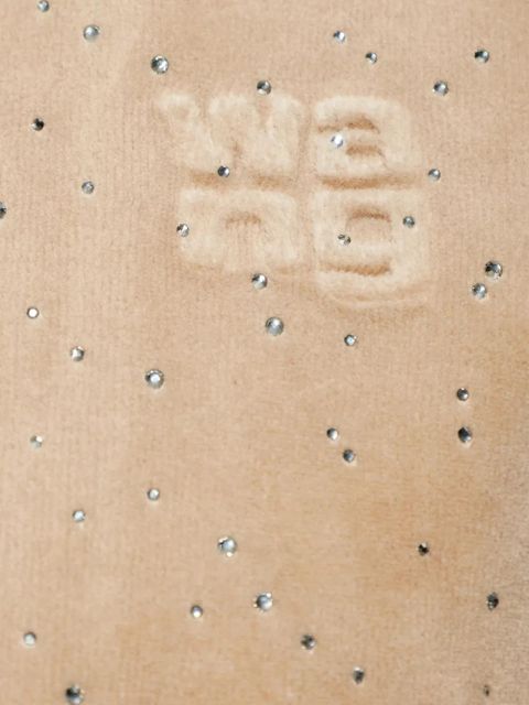 Alexander Wang embellished hoodie - Neutrals