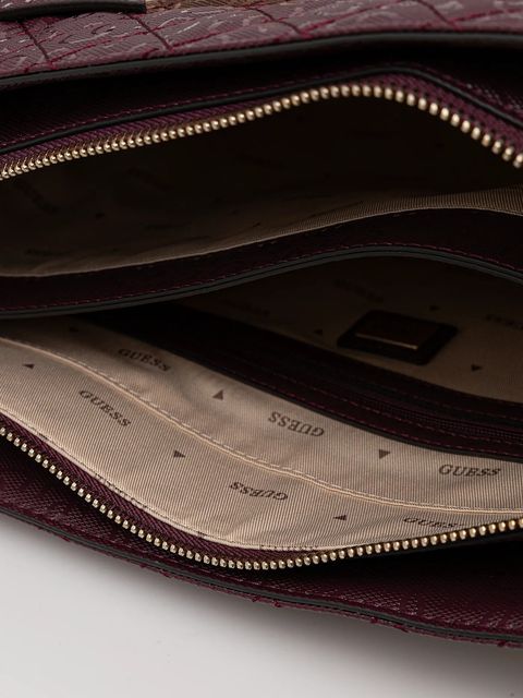 Guess torebka IDRA kolor bordowy HWGG81 57250