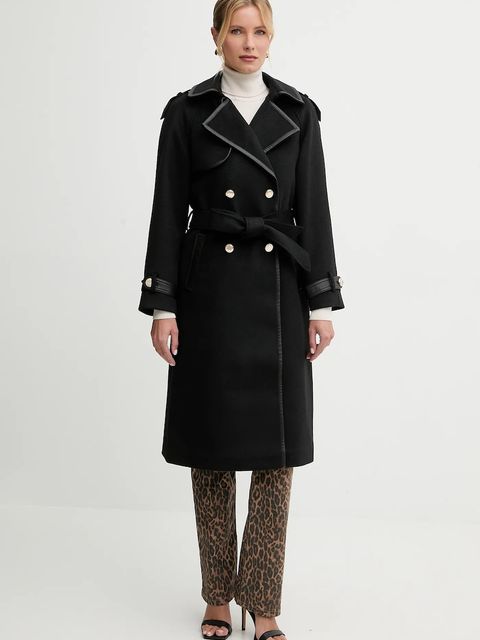 Morgan płaszcz z dodatkiem wełny kolor czarny GPLAY - zdjęcie produktu nr 1