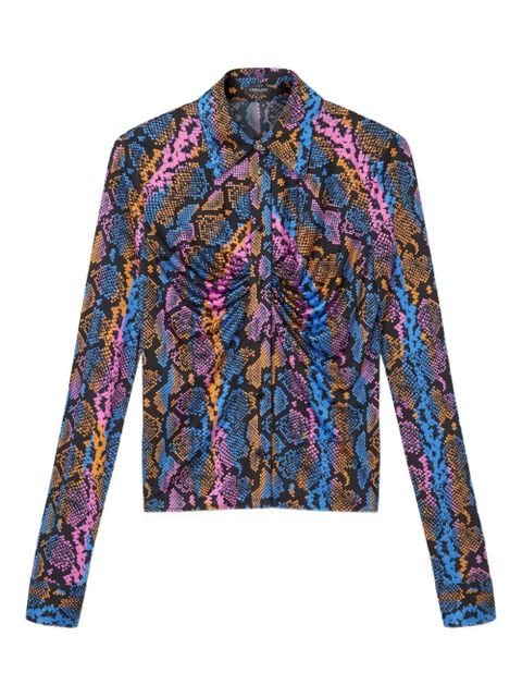 Versace python-print shirt - Black - zdjęcie produktu nr 1