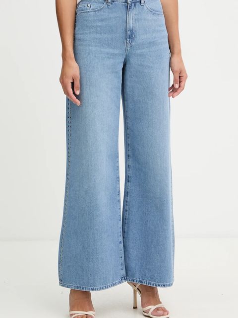 Karl Lagerfeld jeansy damskie kolor niebieski B1W10047 - zdjęcie produktu nr 1