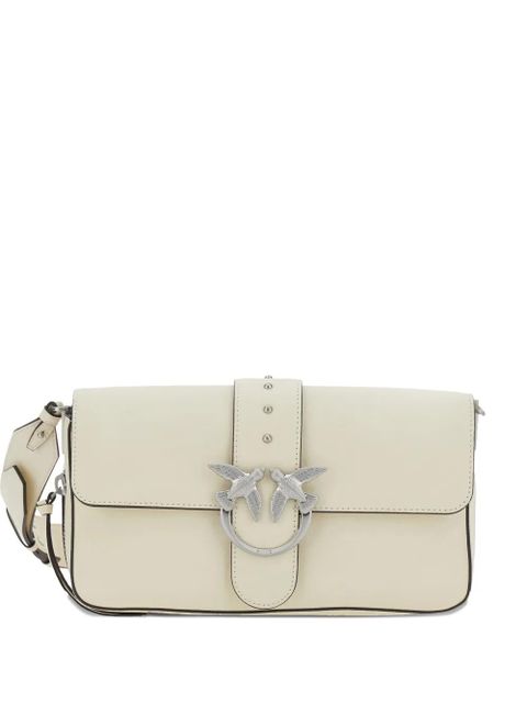 PINKO Love Bag birds buckle crossbody bag - Neutrals - zdjęcie produktu nr 1